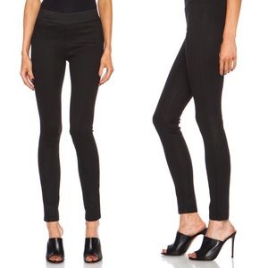 best denim leggings elastic waist